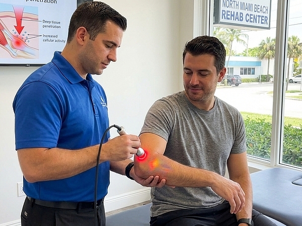 Why Class IV Laser Therapy Helps With Tennis Elbow and Golfer's Elbow