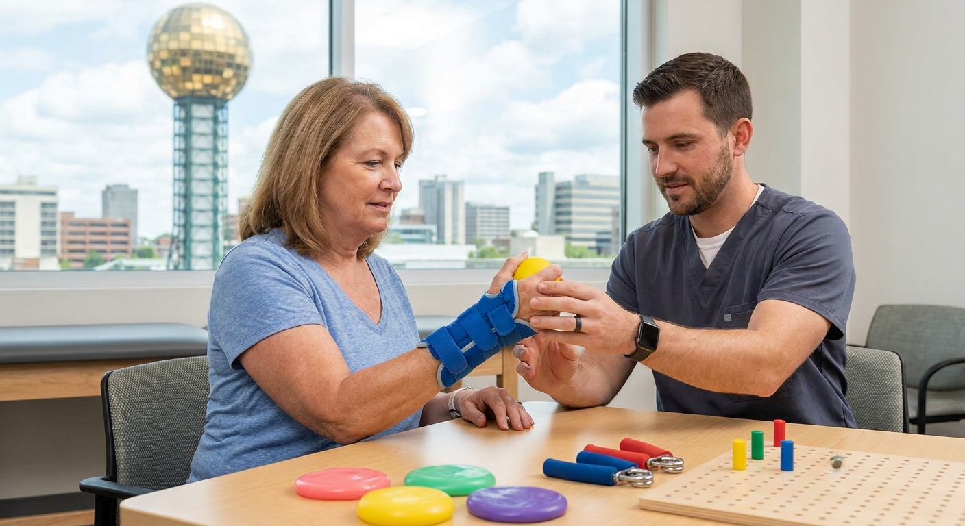 Hand Therapy in Knoxville That Gets You Back to Normal