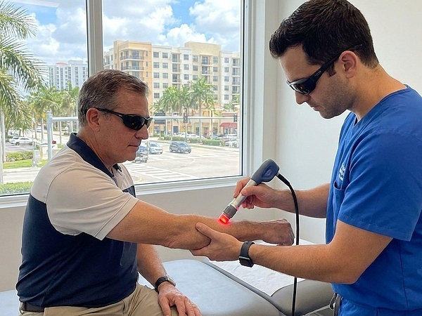 Can Class IV Laser Therapy in Aventura Help Tennis Elbow Pain?