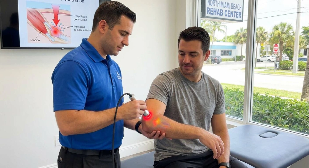Why Class IV Laser Therapy Helps With Tennis Elbow and Golfer's Elbow