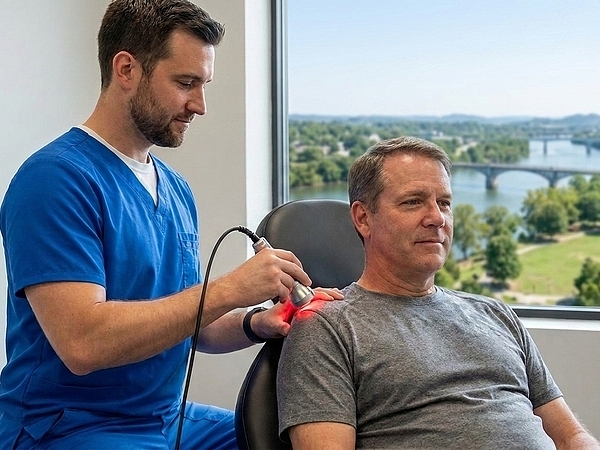 Treating Rotator Cuff Injuries With Class IV Laser Therapy in Knoxville