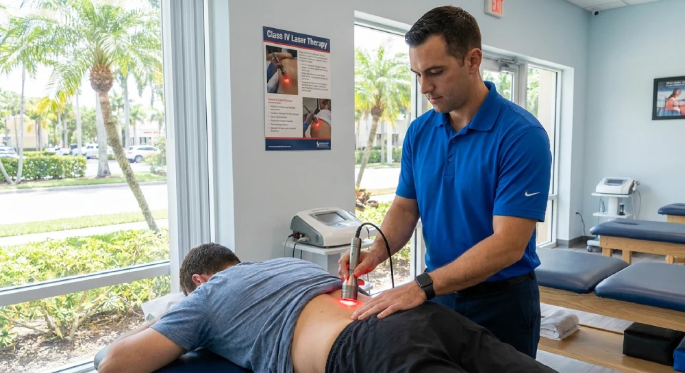 Can Class IV Laser Therapy in Aventura Calm Stubborn Back Pain?