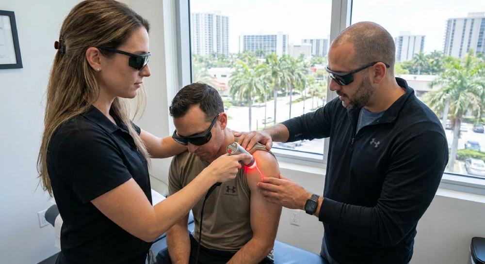 Is Class IV Laser Therapy in Aventura Good for Shoulder Strains?