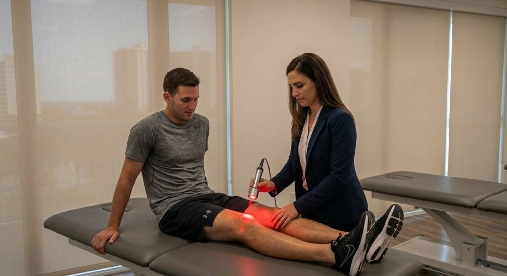 Class IV laser therapy for sports injury recovery in Aventura